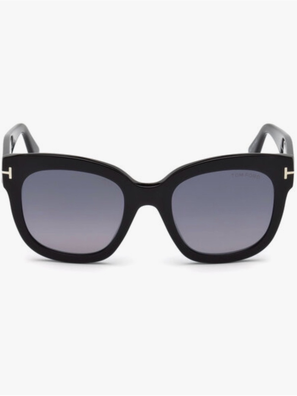 Tom Ford Beatrix-02 TF613 Polarized Square Sunglasses Black - Picture 4 of 9
